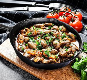 Sartén de hierro fundido para freír, reutilizable, duradero, antiadherente, juego de utensilios de cocina para alimentos grandes para el hogar, utensilios de cocina - Product Image 6