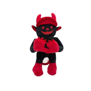 Forsaken Guest 666 – poupée en peluche, jouet d'Halloween en forme de diable noir et rouge, pour enfants de 8 à 13 ans, figurine en peluche unisexe - Product Image 4