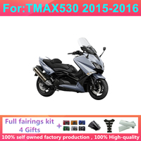 Kit de carénage de moto ABS neuf compatible avec TMAX530 Tmax 530 2015 2016 T-MAX 530 15 16, kits de carénage complet, pièces en plastique zxmt