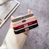 Casing HP Tanpa Bingkai Pasir Berwarna untuk iPhone 18 17 Pro Max, Casing Keras Anti-jatuh Berlapis Embun untuk iPhone 18