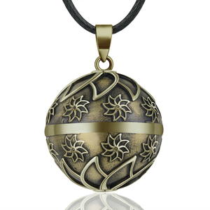 สร้อยคอเมอร์รี่ไชน์ คอปเปอร์ ฮาร์โมนี่ บอล ลูกบอลแห่งความปรารถนาสำหรับคนท้อง ของขวัญสำหรับแม่ ภรรยา ลูกสาว ผู้หญิง - Product Image 1