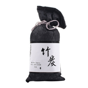 ถุงถ่านไม้ไผ่ 80 กรัม สำหรับแขวนในรถยนต์ ช่วยกำจัดกลิ่น - Product Image 3