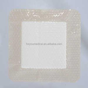Pansement en mousse adhésive en gel de silicone <span class=keywords><strong>sans</strong></span> bordure, version fine et légère - Product Image 1