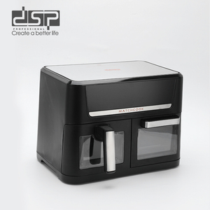 Four à friture à air chaud double usage 1700W - Four 8L + Friteuse 6L, 10 préréglages, cuisson synchronisée et technologie Rapid Air - Product Image 4
