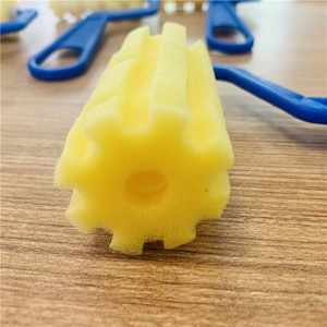 High Quality Foam <strong>Paint</strong> <strong>Rollers</strong> with Plastic <strong>Handle</strong> for Kids Arts Painting - Product Image 5