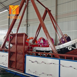 Juego de Columpios Infantiles con Diseño de Barco Pirata Real con Remolque en Venta - Product Image 4