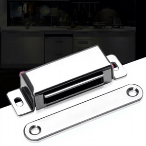 <span class=keywords><strong>Dispositif</strong></span> <span class=keywords><strong>de</strong></span> <span class=keywords><strong>fermeture</strong></span> magnétique pour <span class=keywords><strong>porte</strong></span> d'armoire en acier inoxydable avec forte aspiration pour armoire - Design moderne et simple - Product Image 3