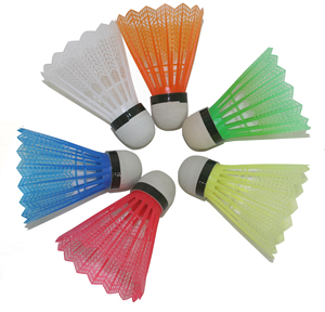 ลูกขนไก่พลาสติกหลากสี ลูกขนไก่ราคาถูกที่สุด ผลิตภัณฑ์แบดมินตันอื่นๆ เกมกลางแจ้ง ของเล่น - Product Image 3