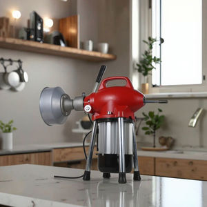 Déboucheur de câble flexible à poignée rotative manuelle pour la maison, <span class=keywords><strong>kit</strong></span> de déblocage de tuyau d'évier de toilette - Product Image 3