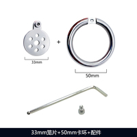 FRRK-Cage Plate pour Homme, Anneau de Chasteté avec Verrouillage BDSM, Anneaux de Pénis, Boutique de Sex Toys