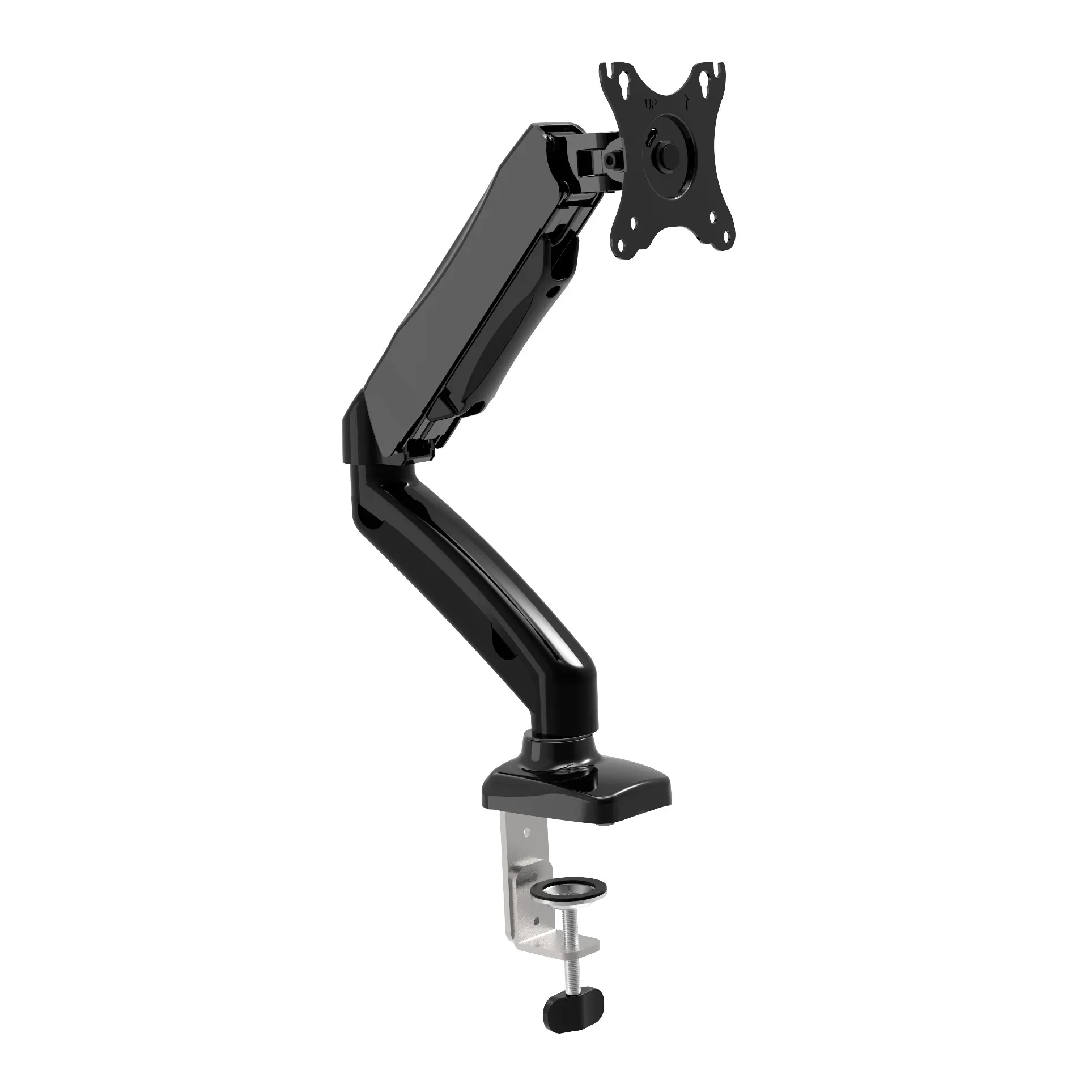 Flexible monitor arm lcd led computer pc mount single monitor arm on desk