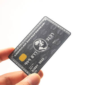 Cartes de Visite Vierges en Acier Inoxydable pour Gravure Laser Plaqué Technique Cadeau d'Affaires - Product Image 1