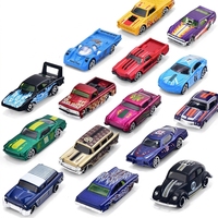 Coches de Juguete de Metal Fundido a Presión, Escala 1:64, Varios Estilos, Set de 5 o 6 Piezas, Mini Coches de Aleación Fundida a Presión, Modelo Deslizante, Juguetes para Niños, Regalos
