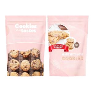 ถุงพิมพ์ลายดิจิตอลตามสั่ง รูปทรงตามสั่ง ปิดผนึกได้ ป้องกันกลิ่น ขนาด 3.5 กรัม ถุงไมลาร์แบบไดคัทสำหรับขนม 3.5 กรัม ถุงไมลาร์สำหรับคุกกี้ รับผลิตแบบ OEM - Product Image 2
