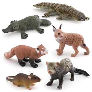 Lelewu simule lynx, panda rouge, souris, ornithorynque, furet, lézard à queue épineuse, modèle <span class=keywords><strong>animal</strong></span> sauvage - Product Image 3