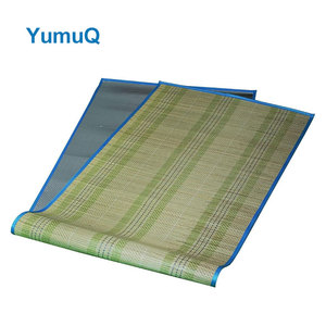 YumuQ alta calidad diseño personalizado barato paja playa Picnic plegable Camping manta Damproof suelo dormir Mat - Product Image 2