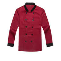 Manches longues Restaurant & bar Cuisine Respirant Été Cuisine Costume Chef Veste Uniforme Vert Chef Uniforme Chef Manteau