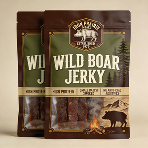 ขายส่งถุงบรรจุภัณฑ์เนื้อเจอร์กี้เกรดอาหาร 500 ชิ้นขึ้นไป ขนาด 100 กรัม/200 กรัม ถุงซิปล็อคพลาสติกสำหรับเนื้อเจอร์กี้แบบหั่นเป็นชิ้น - Product Image 3