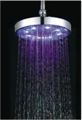 Goedkoopste Luxe 1 Modi Led Overhead Led Neerslag En Waterval Badkamer Handdouche Hoofd