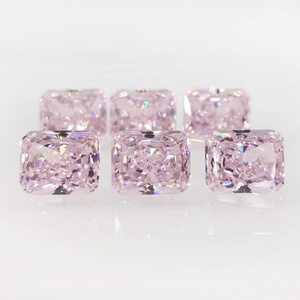 Baifu đồ trang sức Octagon Ice nghiền nát cắt rạng rỡ tổng hợp Cubic zirconia đá - Product Image 1
