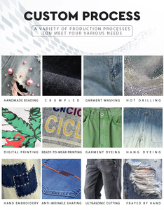 กางเกงยีนส์ทรงบอยเฟรนด์ขากว้างสำหรับผู้ชาย คุณภาพสูง เอวกลาง สไตล์วินเทจญี่ปุ่น สตรีทแวร์ ผ้าเดนิม ใส่ได้ทุกฤดู - Product Image 4