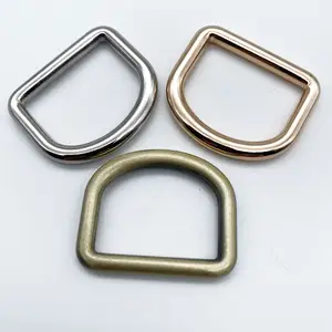 Casting Alloy Hardware D Ring For Bags