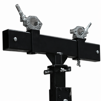 Soporte Telescópico de Aluminio y Acero de Alta Resistencia HD 001 con Cabrestante Manual, Alcance de 6.5m, Capacidad de 340kg para Altavoces Line Array