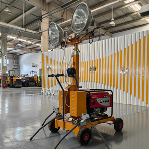 Robuster mobiler LED Lichtmast 5 m 7 m oder 9 m mit Benzin oder Dieselgenerator für Bergbau und Bauwesen - Product Image 5