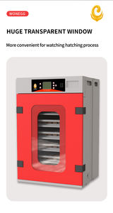 Vente directe d'usine WONEGG, incubateur à œufs automatique de grande taille à haut taux d'éclosion, 400 œufs de poule, fabriqué en Chine pour une utilisation à la ferme - Product Image 3