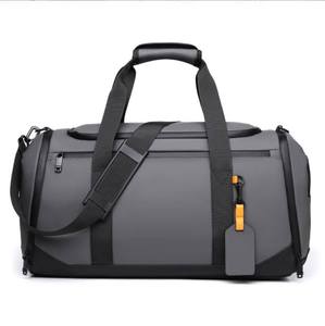 กระเป๋าเดินทางแบบดัฟเฟิลขนาดใหญ่สำหรับทุกเพศ พร้อมช่องใส่รองเท้า กันน้ำ กระเป๋าออกกำลังกาย กระเป๋าใส่ของสำหรับวันหยุดสุดสัปดาห์  รับสกรีนโลโก้ - Product Image 1