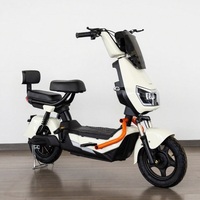 Vélo électrique de ville OEM 48V 350W, fabriqué en Chine, cadre en acier au carbone, avec batterie au plomb-acide 3 vitesses, vente en gros de vélos électriques