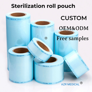 أكياس تعقيم طبية عالية الجودة بسعر منخفض متوفرة في المخزون، لفائف مسطحة للتعقيم بالحرارة بطول 200 متر - Product Image 6