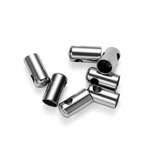 Tuyau cylindrique en acier inoxydable, diamètre intérieur de 0.9mm à 4.2mm, pour la fabrication de bijoux, bracelets, colliers, manchons pour cordons en cuir - Product Image 5