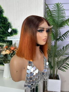 Peluca Bob SDD 5*5 con Cierre, 100% Cabello Humano, Color Mixto, Sin Pegamento, Liso Natural - Product Image 2