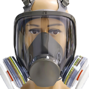 <span class=keywords><strong>Masque</strong></span> à <span class=keywords><strong>gaz</strong></span> réutilisable pour le visage entier, respirateur KN95, filtration à <span class=keywords><strong>3</strong></span> couches pour la protection contre la poussière et les <span class=keywords><strong>gaz</strong></span> nocifs - Product Image 1