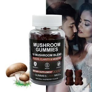 Vitaminas y Suplementos de Marca Privada, Extracto de Super Hongos, Gomitas de Melena de León para Reforzar el Sistema Inmunológico, Superalimento - Product Image 1