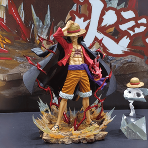Statue <span class=keywords><strong>de</strong></span> pirate anime en fibre <span class=keywords><strong>de</strong></span> verre grandeur nature, sculptée à la main en résine, pose dynamique, pour décoration <span class=keywords><strong>de</strong></span> jardin extérieur - Product Image 4