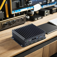 Komputer tertanam Mini Intel Core i5 langsung dari pabrik PC Industri 64GB RAM 120GB SSD OEM/ODM komputer terlaris komputer murah
