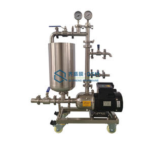 Laborlabor-Pilote inheit mit MF-Mikrofiltrations-UF-Ultrafiltrations-Keramik membran filter element - Product Image 1