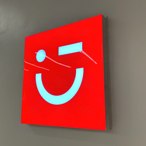 Tùy chỉnh 3D LED signage thép không gỉ và Acrylic Logo lightboxes cho kinh doanh & Bệnh viện Neon nguồn ánh sáng - Product Image 4