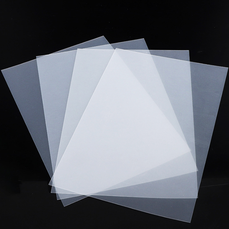Полипропиленовый белый пластиковый лист 0,8 мм, прозрачные матовые цветные пластиковые листы для термоформовки