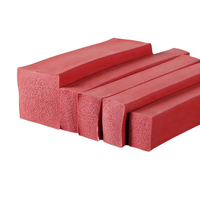 Bande d'étanchéité en caoutchouc souple à cellules fermées, résistante à la chaleur, Epdm silicone Nbr bande d'étanchéité en mousse de forme personnalisée carrée ronde