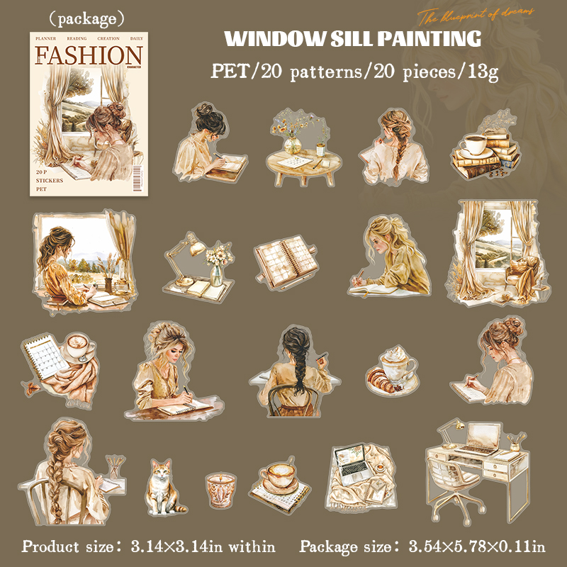 B Window sill painting