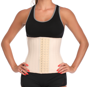 Ceinture minceur en Latex pour femmes, Corset pour affiner la taille, effet <span class=keywords><strong>ventre</strong></span> plat, appareil de maintien - Product Image 6