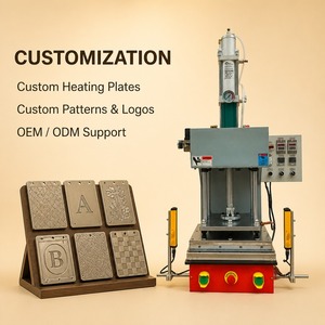 <span class=keywords><strong>Machine</strong></span> à embosser le <span class=keywords><strong>cuir</strong></span> pneumatique à plaque plate chauffante haut-bas 5T KH-4013A - Équipement d'embossage de motifs sur <span class=keywords><strong>cuir</strong></span> - Product Image 3