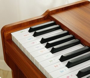 Wholesale Orff Instrument Wooden <b>Mini</b> Piano 37 Keys With Stool Musical Toy Electronic <b>Keyboard</b> Birthday Gift - Product Image 3