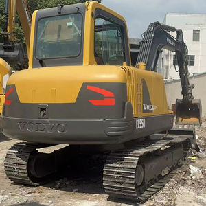 Pelle sur chenilles VOLVO EC55D d'occasion de haute qualité modèle EC60D prix bas avec composants de base-boîte de vitesses de moteur à vendre à Shanghai - Product Image 1