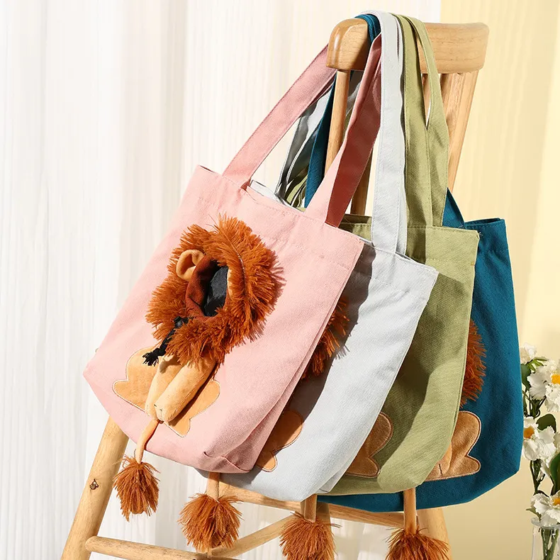 Tas pembawa hewan peliharaan cantik baru cocok untuk tote tas kucing anjing kecil