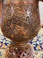 Bouilloires Samovar traditionnelles en cuivre du Cachemire pour les fêtes
