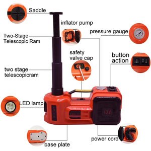 3 in 1 3T/5T Multi-purpose <strong>Car</strong> TIRE Emergency Repair Tool Kit Auto Tire Electric <strong>Inflatable</strong> <strong>Jack</strong> Kit - Product Image 4